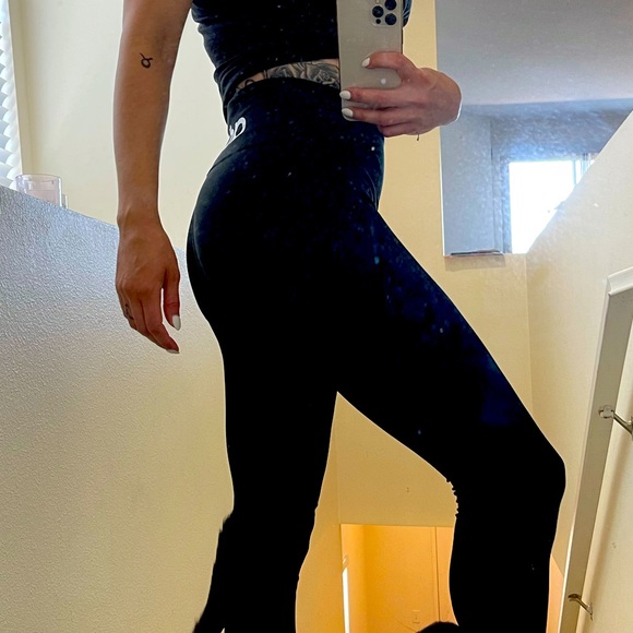 Adidas High waist black leggings - Picture 1 of 3